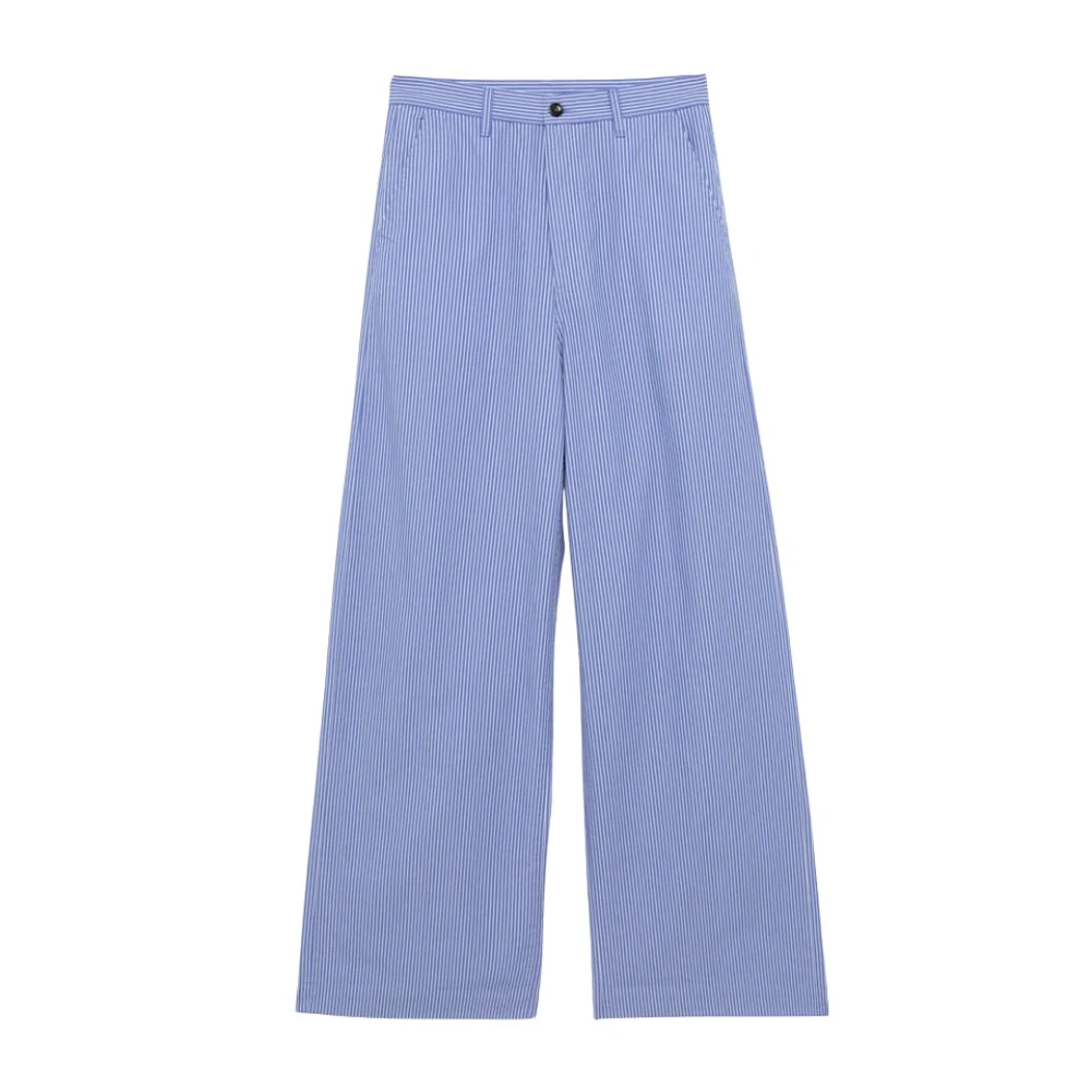 Nine In The Morning Trousers Blue Dames