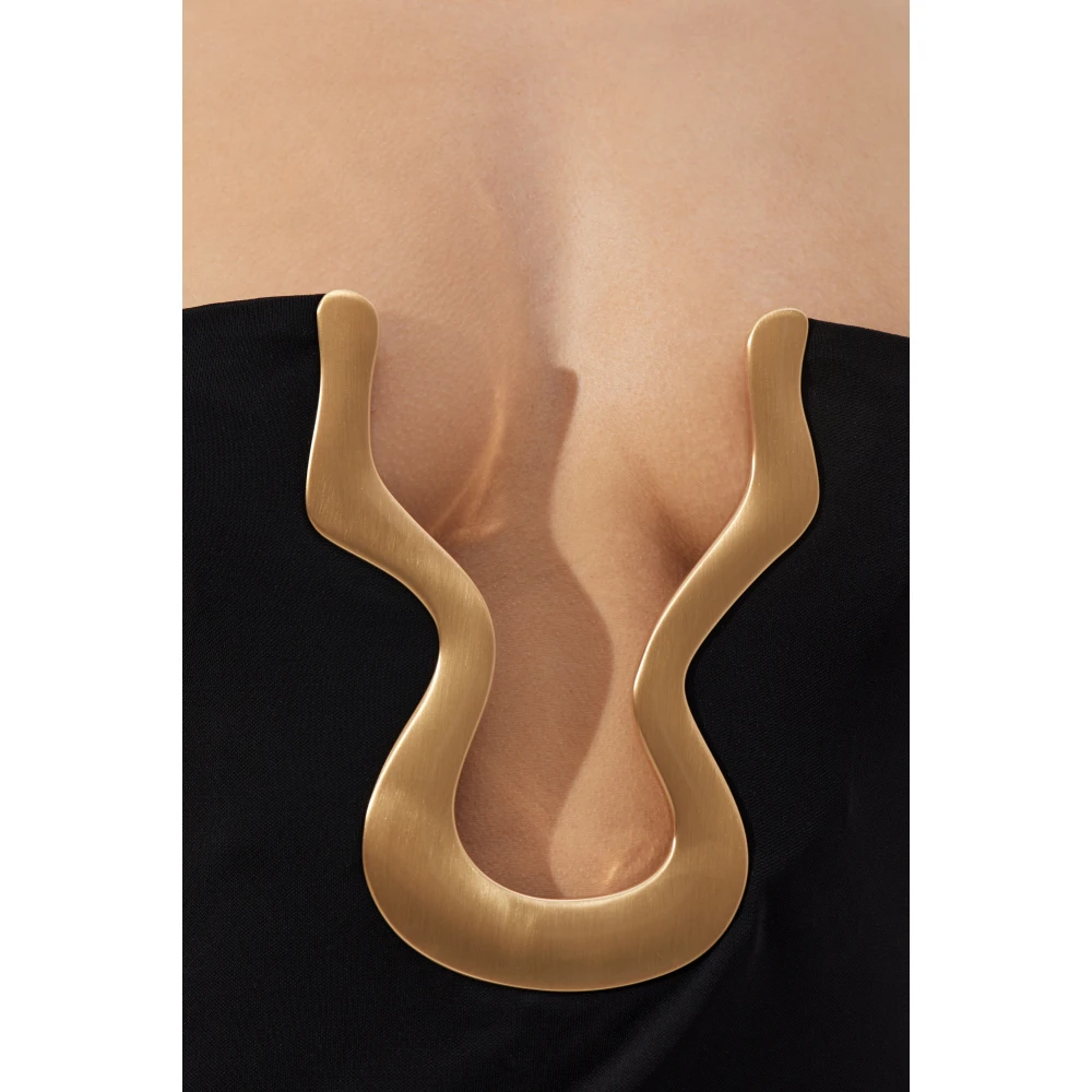 Cult Gaia Abril Jurk Black Dames