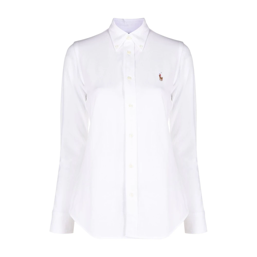 Polo Ralph Lauren Witte Overhemd White Dames