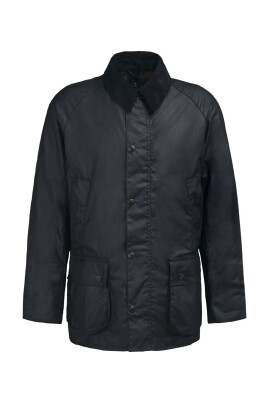 Chaqueta encerada Barbour de hombre de color Negro