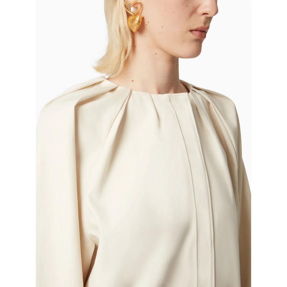 Nina Ricci Kort Katoen White Dames