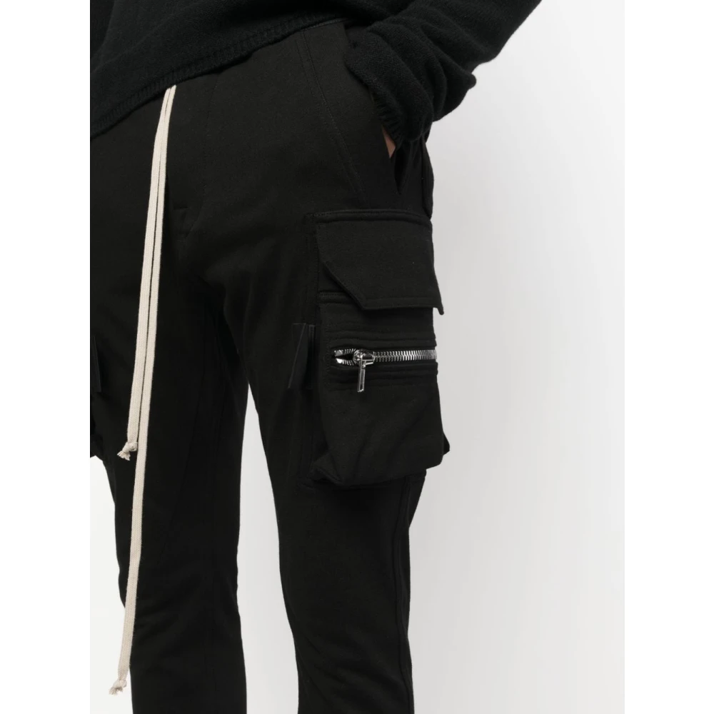 Rick Owens Mastodon Cargo joggingbroek Black Heren