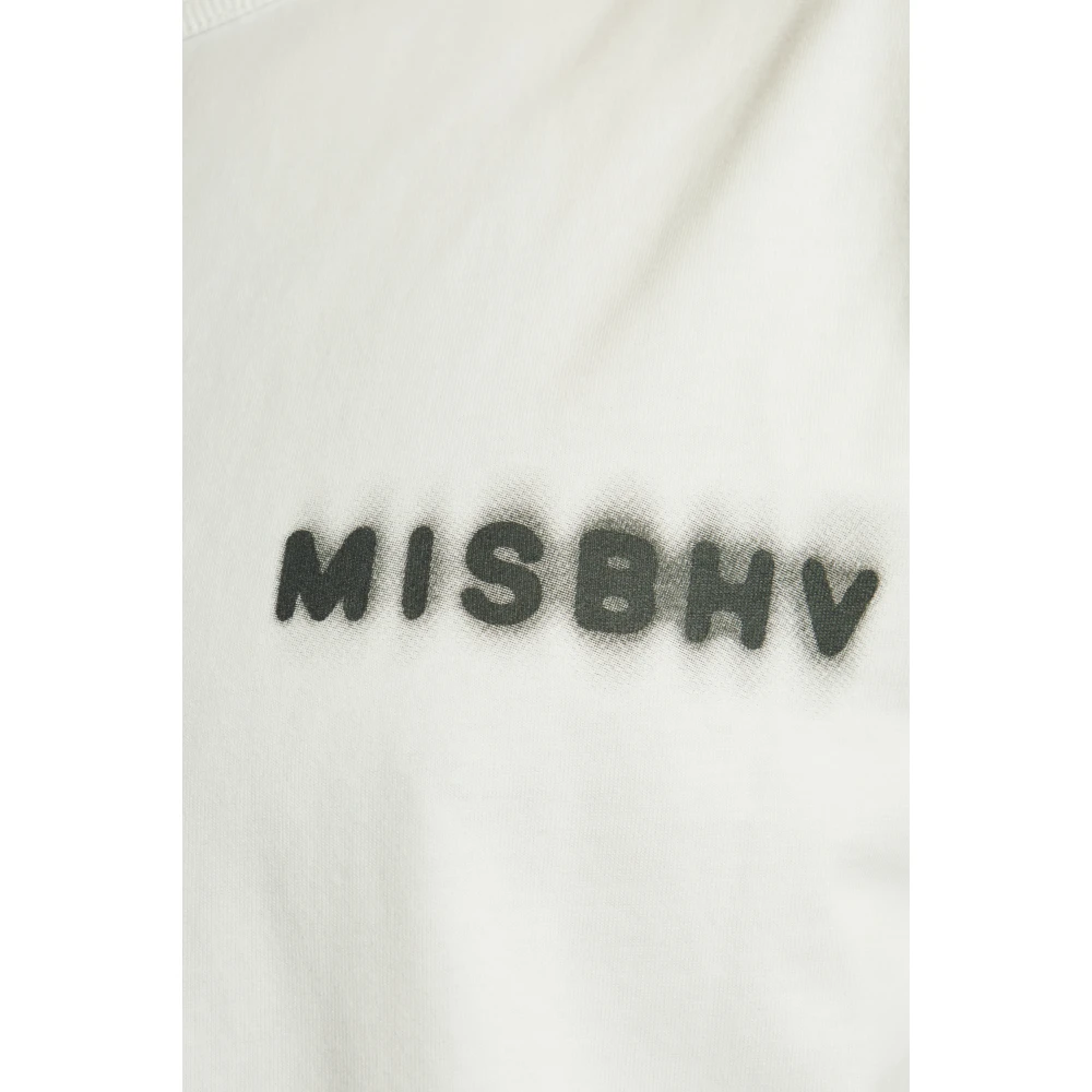 Misbhv T-shirt met logo White Heren