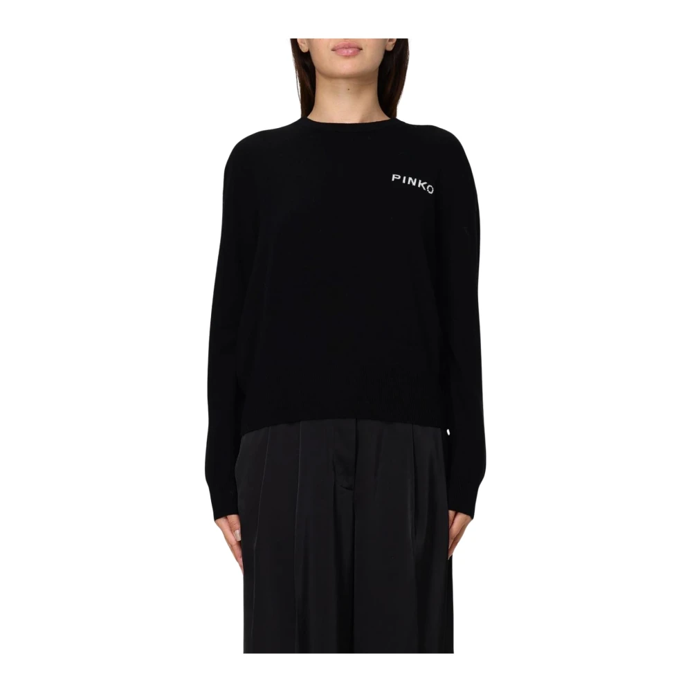 Pinko Donna Nero Knit Sweater