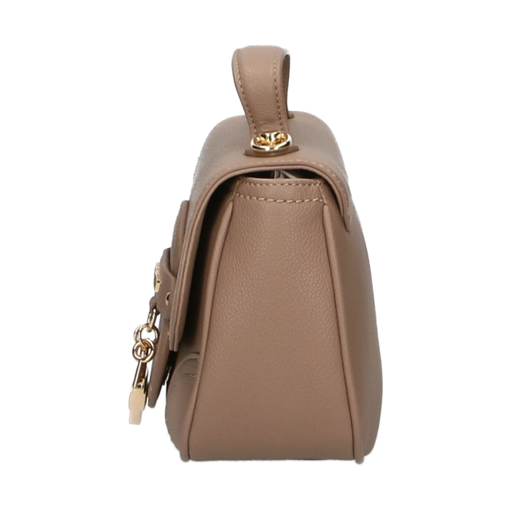 Love Moschino Beige PU Taupe Tas Beige Dames