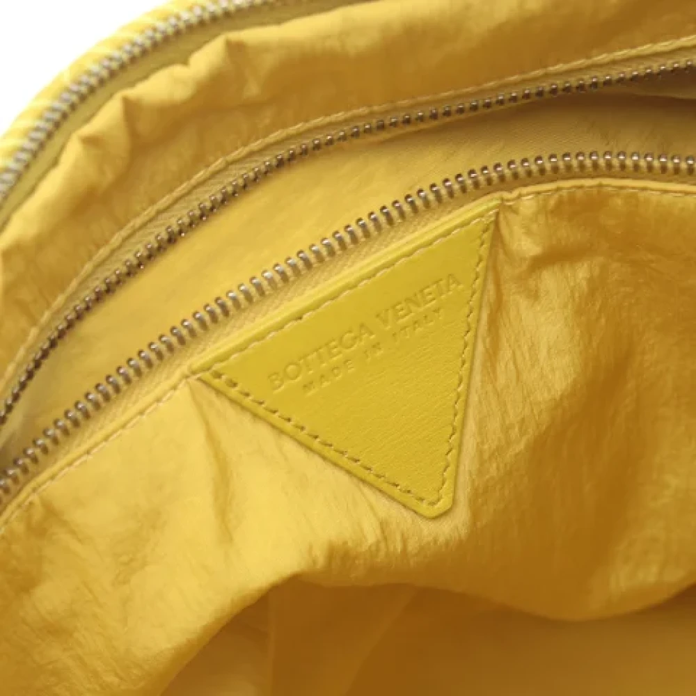 Bottega Veneta Vintage Pre-owned Canvas clutches Yellow Dames