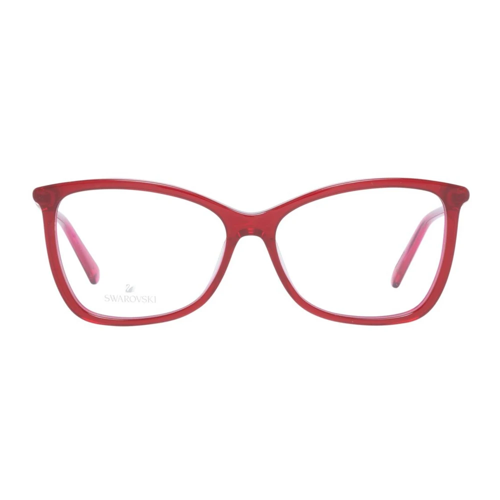 Swarovski Women's Red Glasses, One Size, Optical Frames
