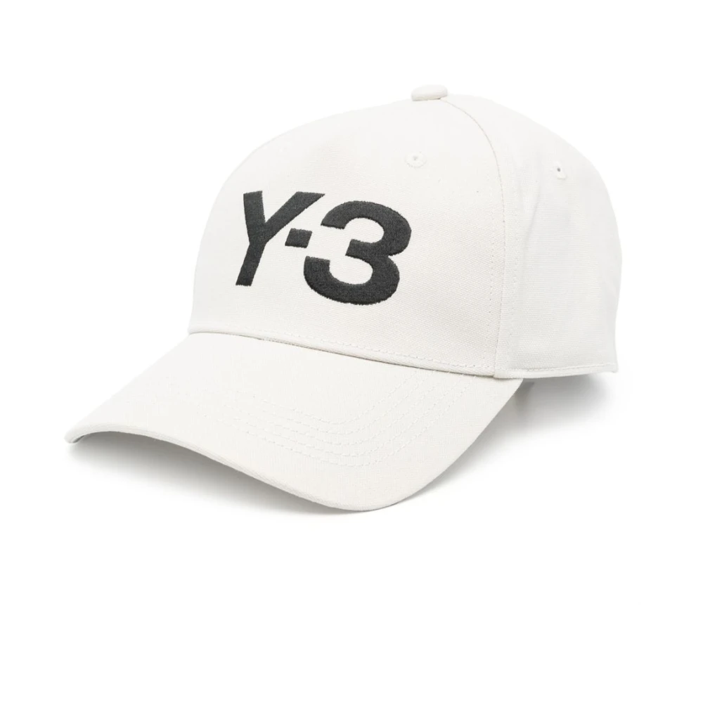 Y-3 Unisex White Silk & Nylon Hats - Hats & Caps - S - Accessories