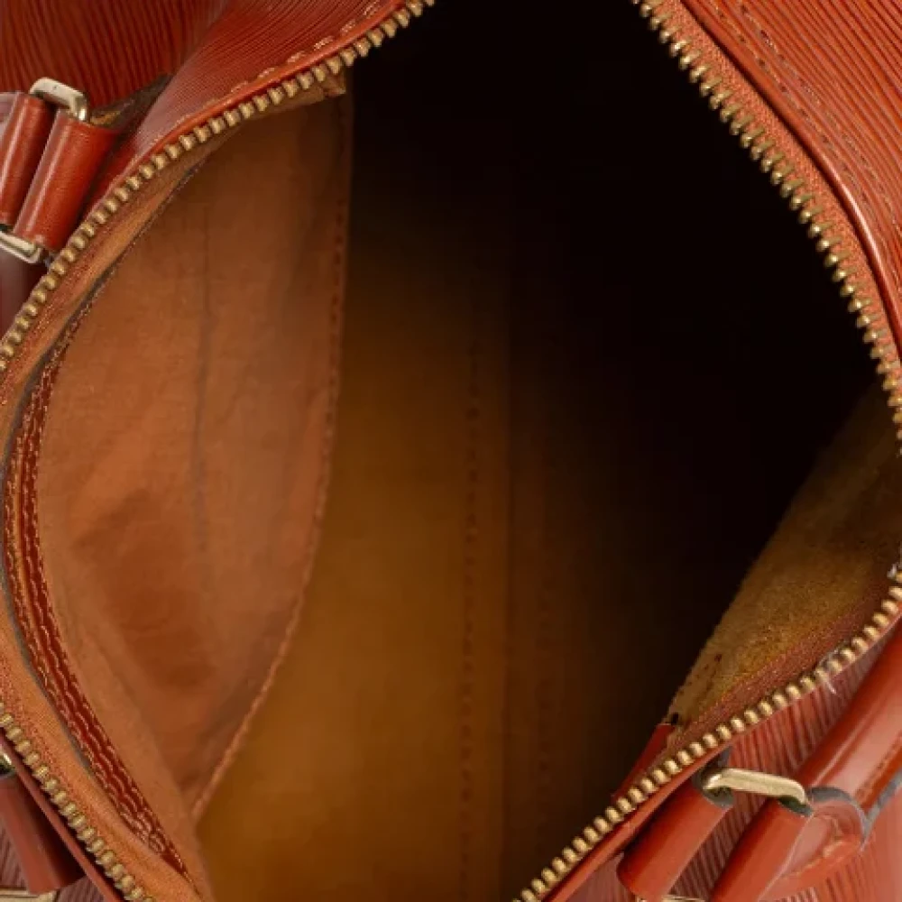 Louis Vuitton Vintage Pre-owned Leather handbags Brown Dames