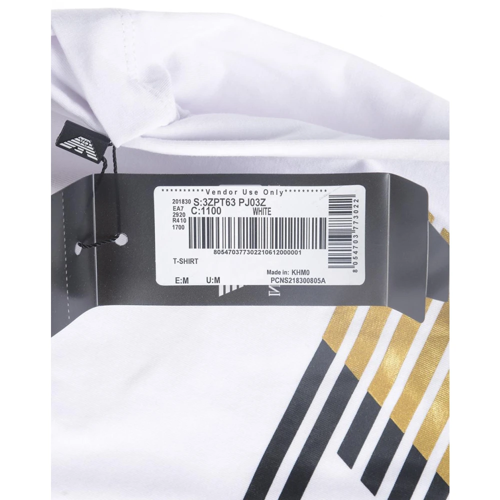 Emporio Armani EA7 Sweatshirts White Heren