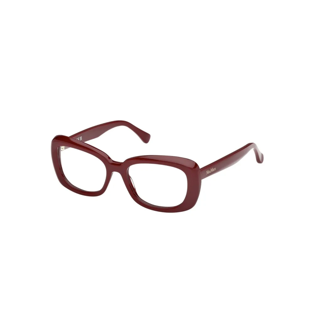 Max Mara Red Glasses, Female, 52 Mm, Optical Frame