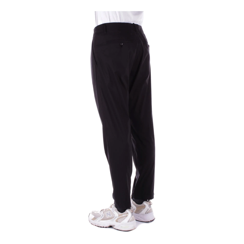 Dondup Zwarte broek met ritssluiting Black Heren