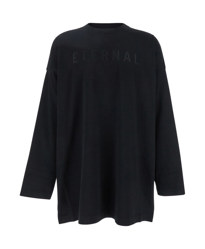 zwarte-eeuwige-lange-mouw-sweater