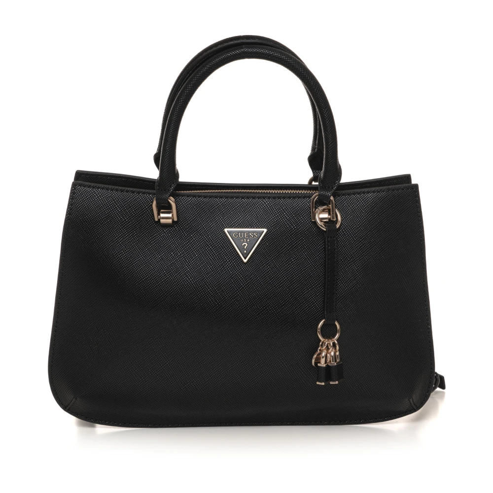 Guess Middelgrote tas met verstelbare band Black Dames