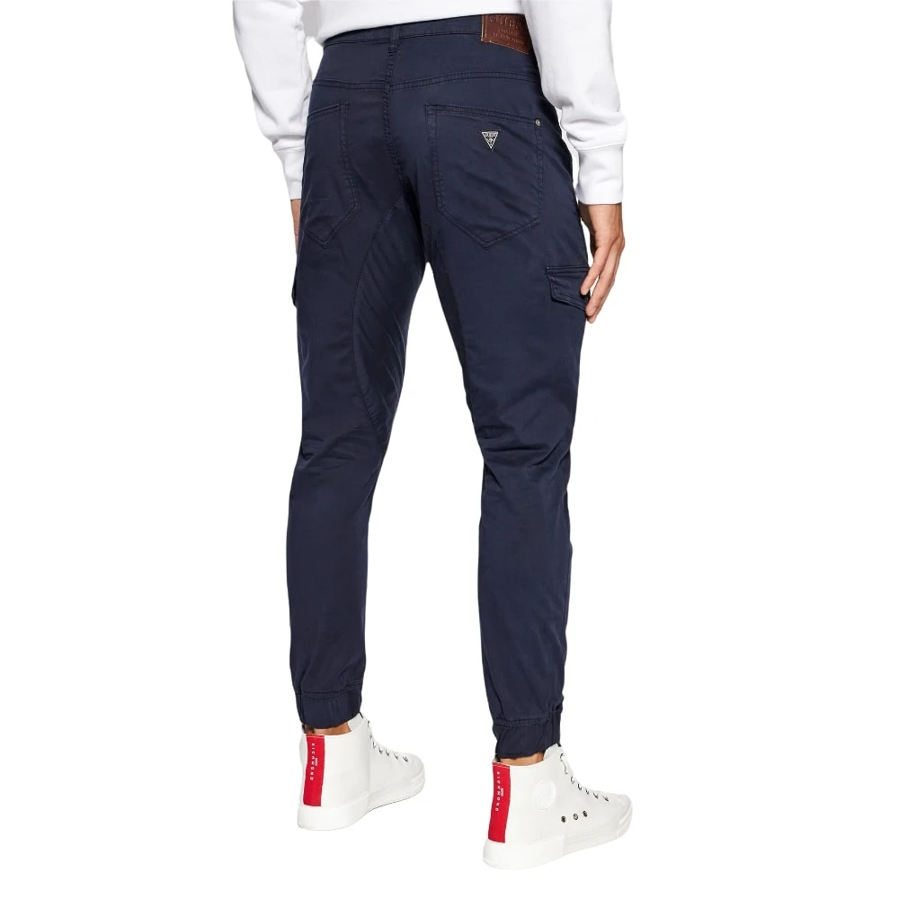 Guess Cargo Broek Blue Heren