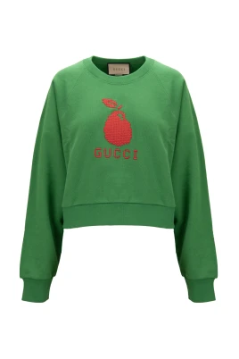 Cropped Crewneck Sweatshirt