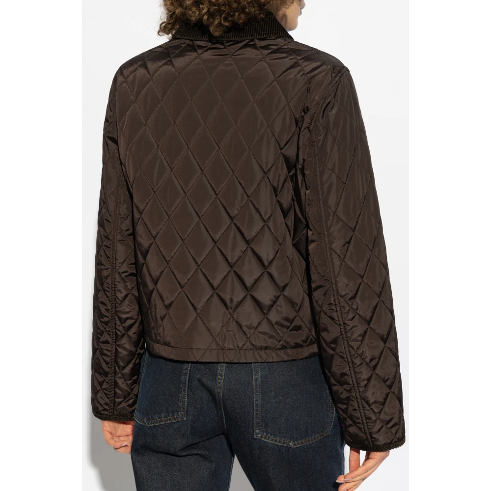 Burberry Gewatteerde jas Brown Dames