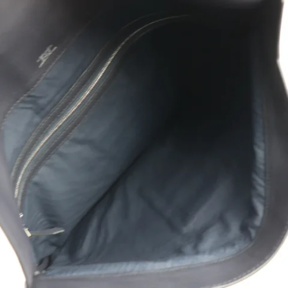 Hermès Vintage Pre-owned Fabric clutches Black Dames