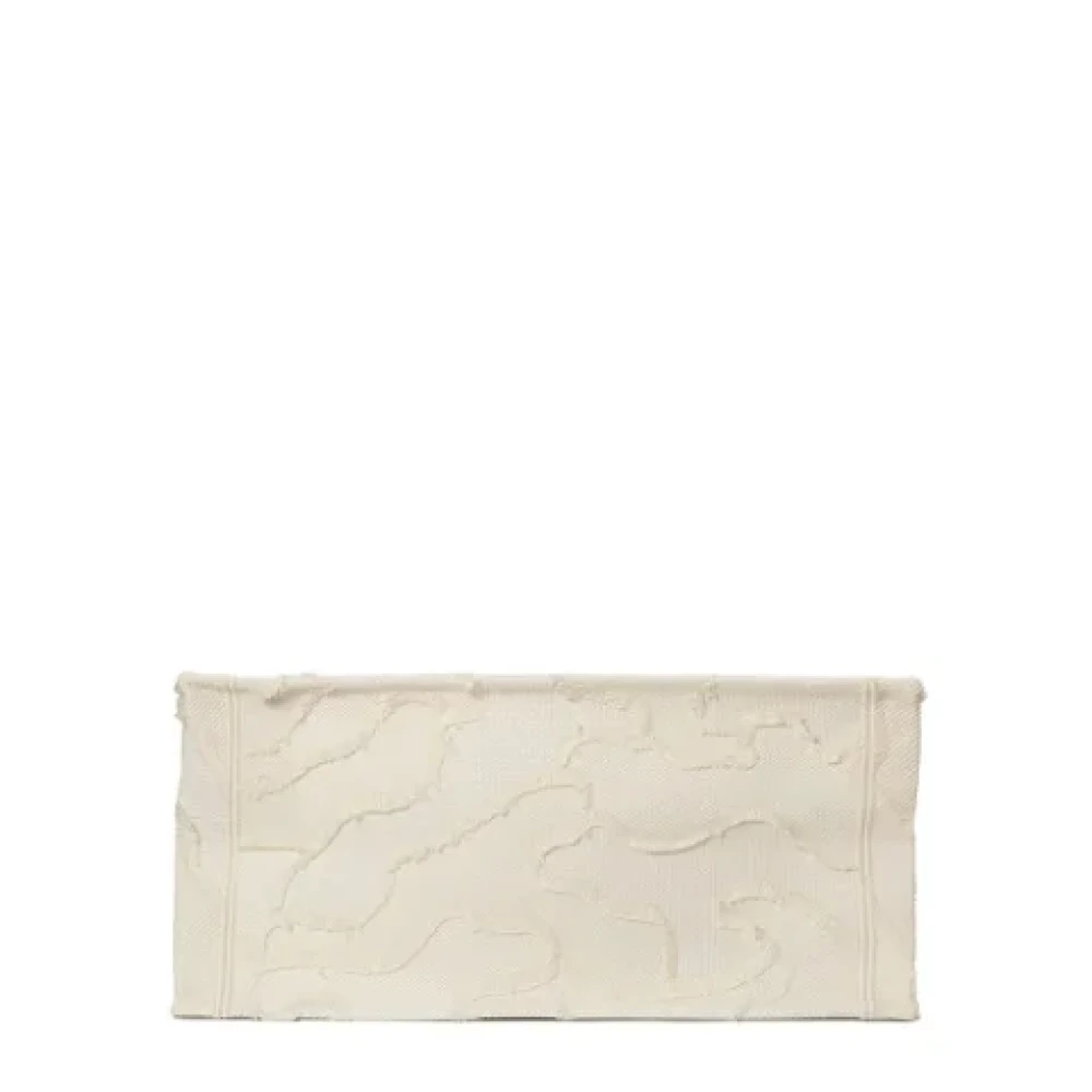 Dior Vintage Pre-owned Canvas dior-bags White Dames