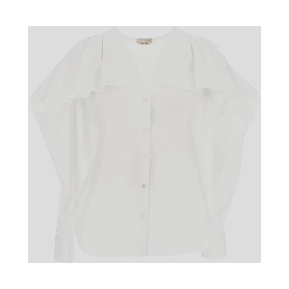Alexander mcqueen Flounce Shirt White Dames