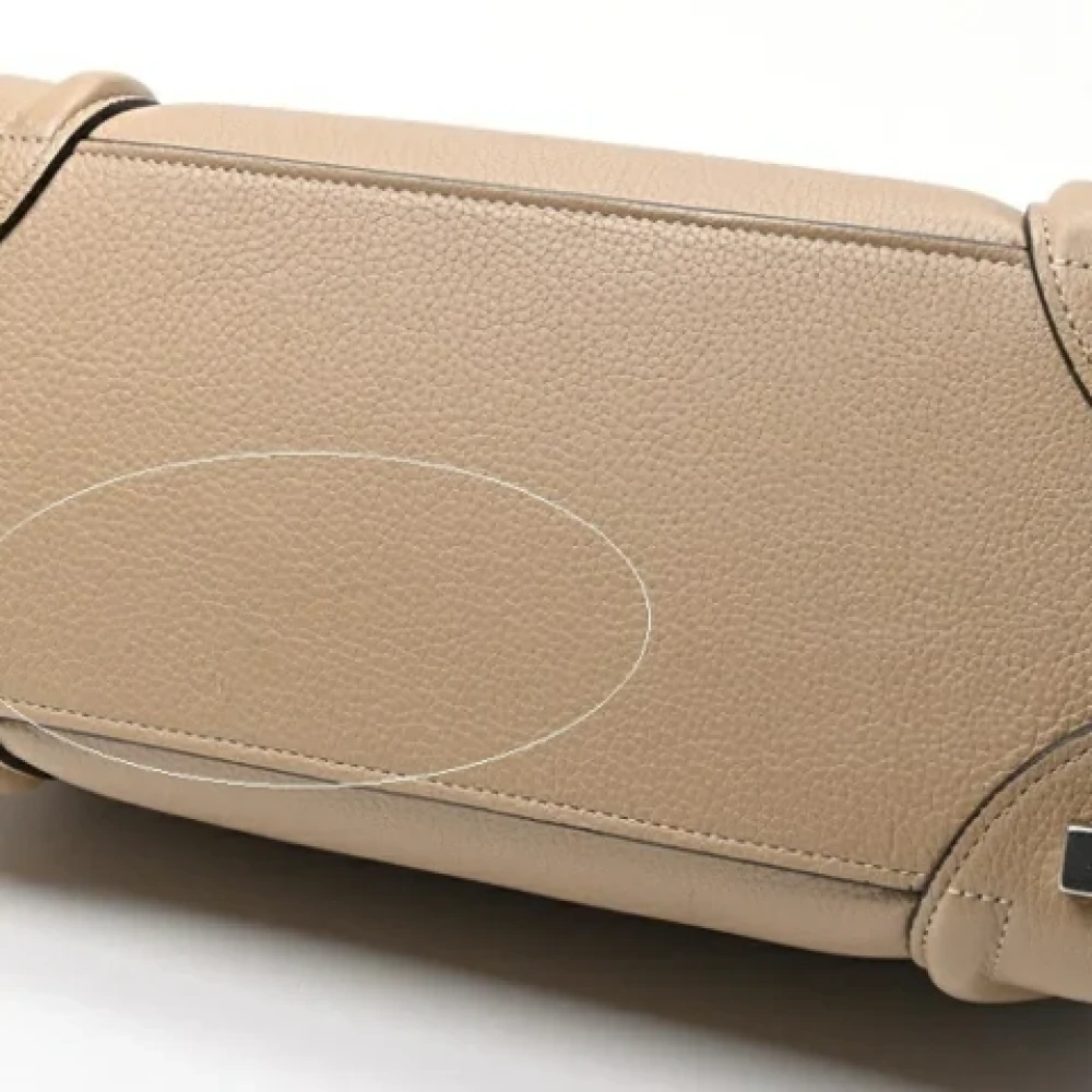 Celine Vintage Pre-owned Fabric celine-bags Beige Dames