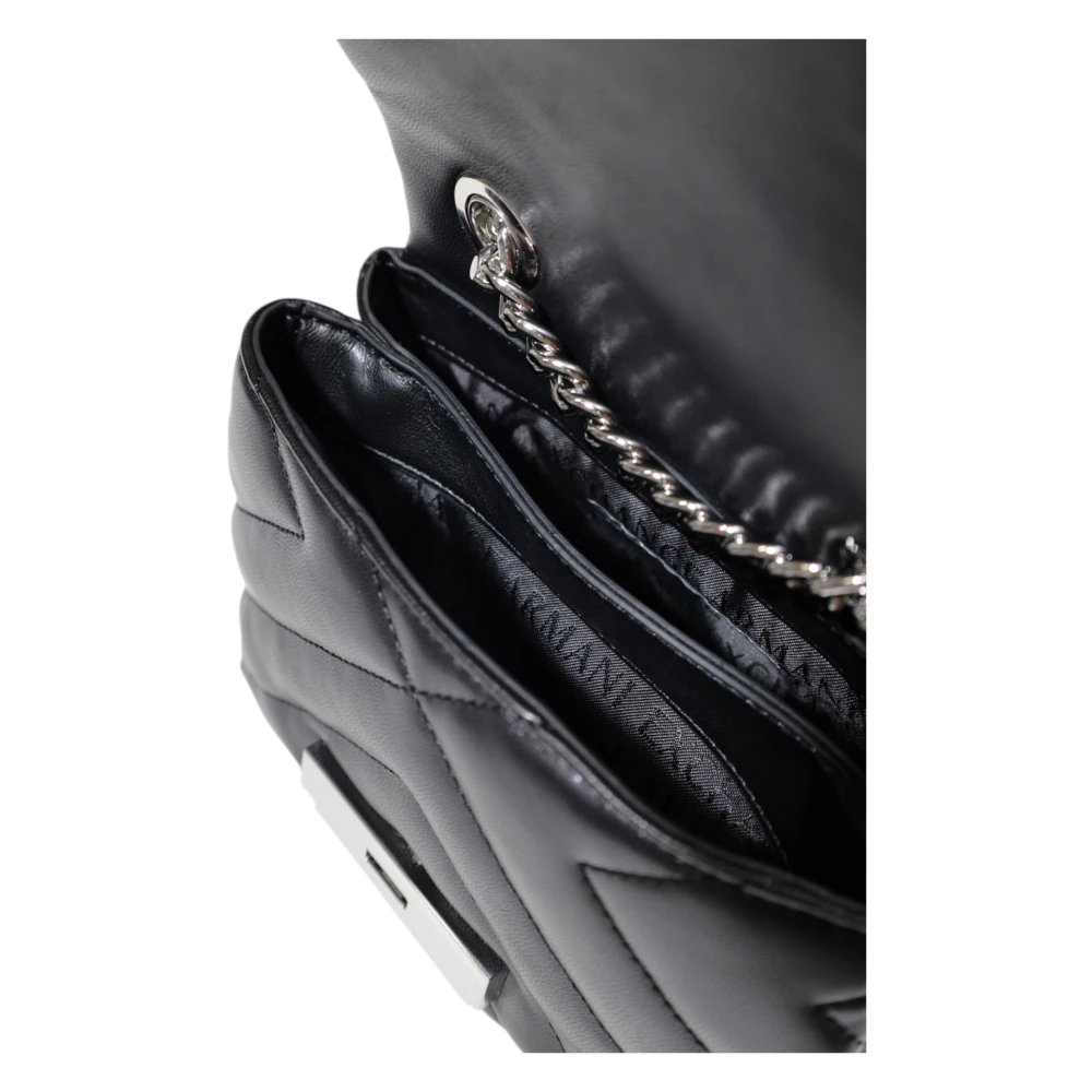 Armani Exchange Kleine Polyester Tas Collectie voor Vrouwen Black Dames