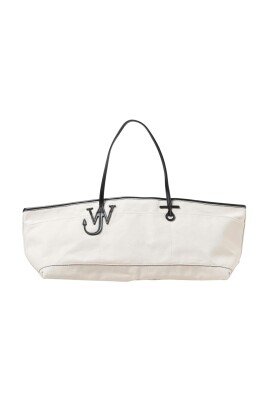 hvid-crossbody-tote-taske-logo