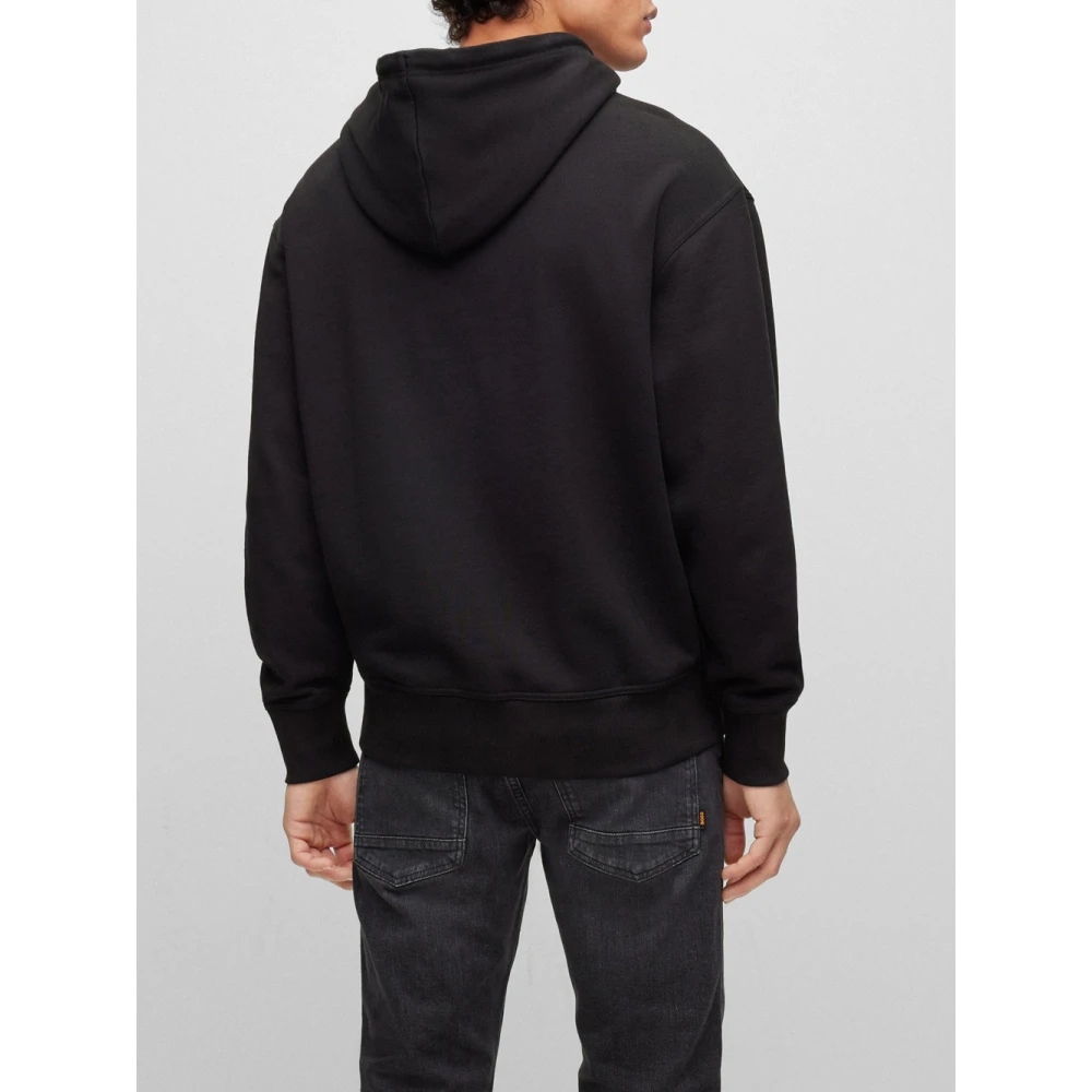 Hugo Boss Hoodies Black Heren