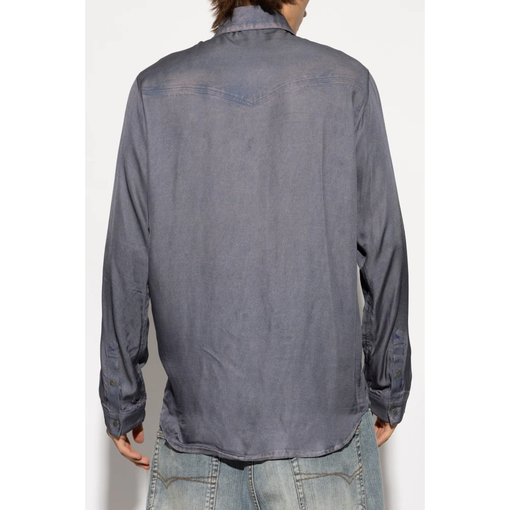 Diesel Shirt S-Drinn Blue Heren
