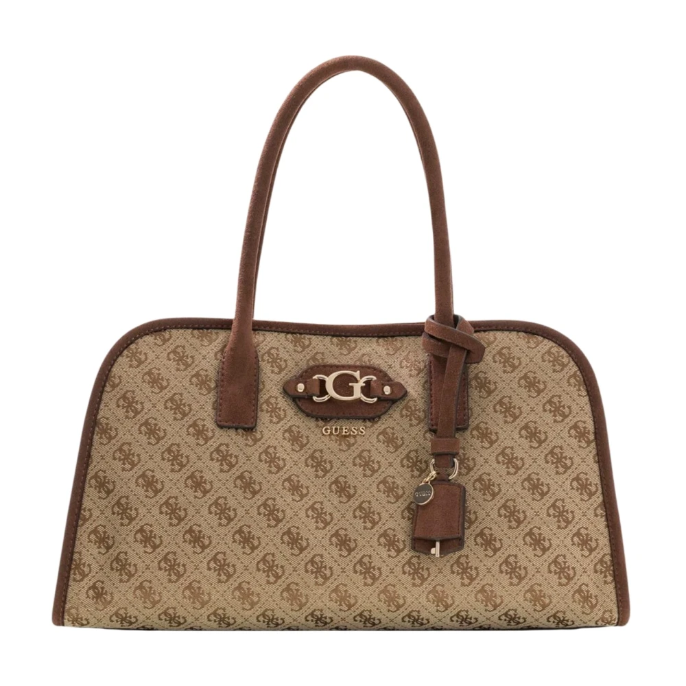 Guess Donna Beige Donne, Borsa A Mano, Borsa A Tracolla Samantha Girlfriend, - Immagine 4