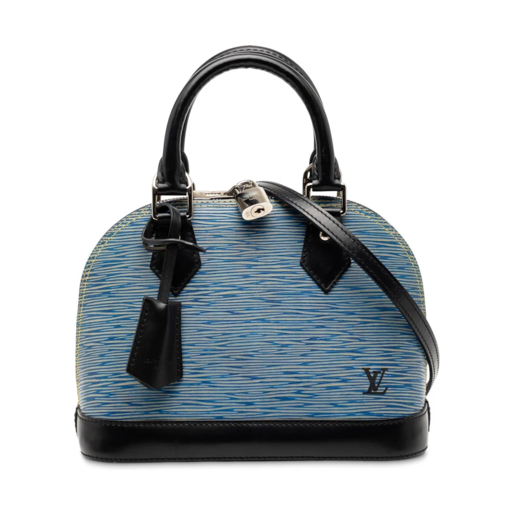 Louis Vuitton Vintage Women's Blue Pre-Owned Alma Satchel Bag