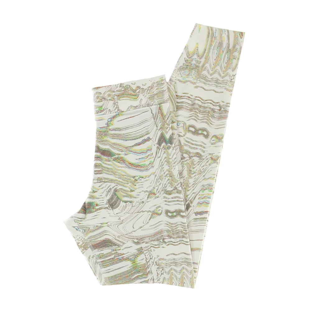 Nike All Over Print Leggings Hoge Taille White Dames