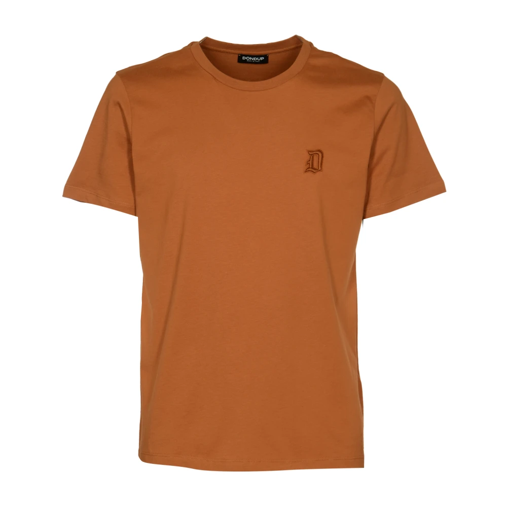 Dondup Stijlvolle T-shirts en Polos Brown Heren