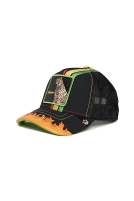 Leopardmönstrad Truckerkeps