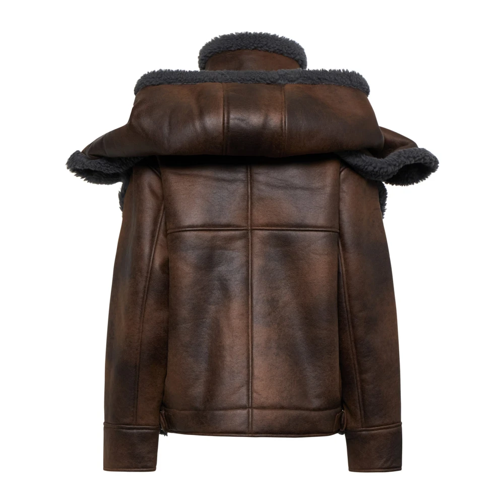 Y Project Stijlvolle Jassen Collectie Brown Dames