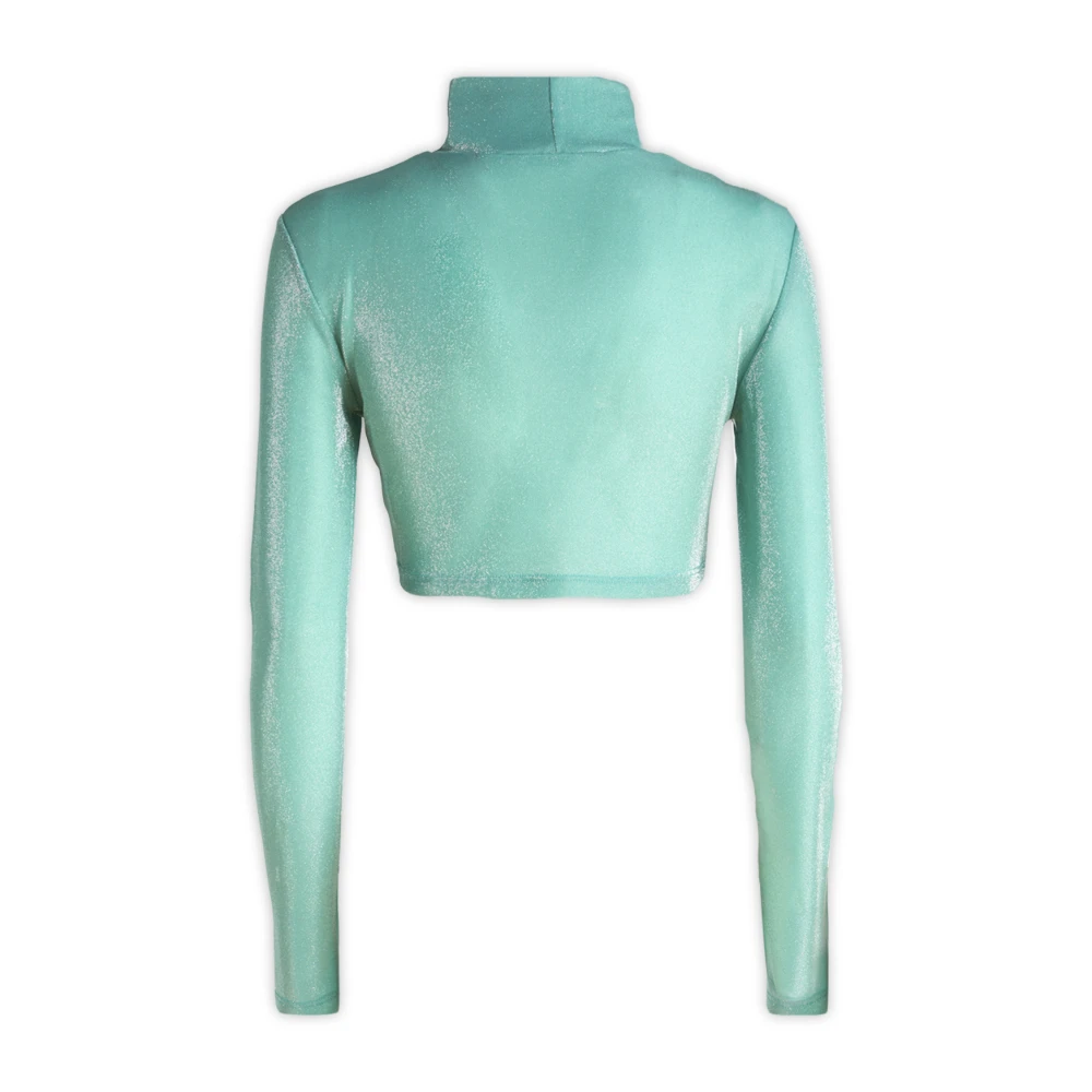 Rotate Birger Christensen Stijlvolle TOP voor een Modieuze Look Green Dames