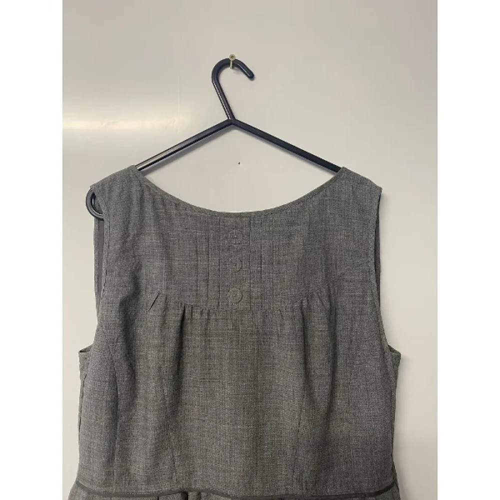 Marc Jacobs Pre-owned Polyester dresses Gray Dames