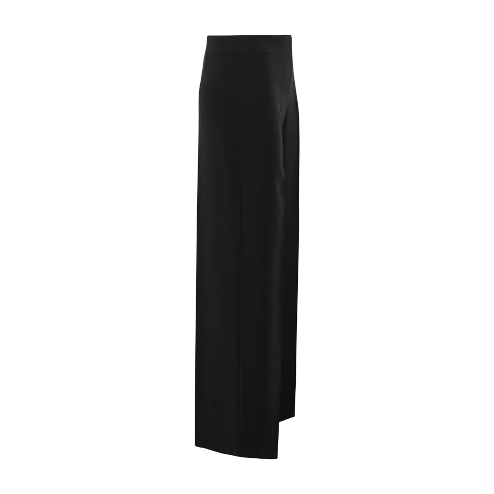 P.a.r.o.s.h. Op maat gemaakte zwarte broek met verborgen rits Black Dames