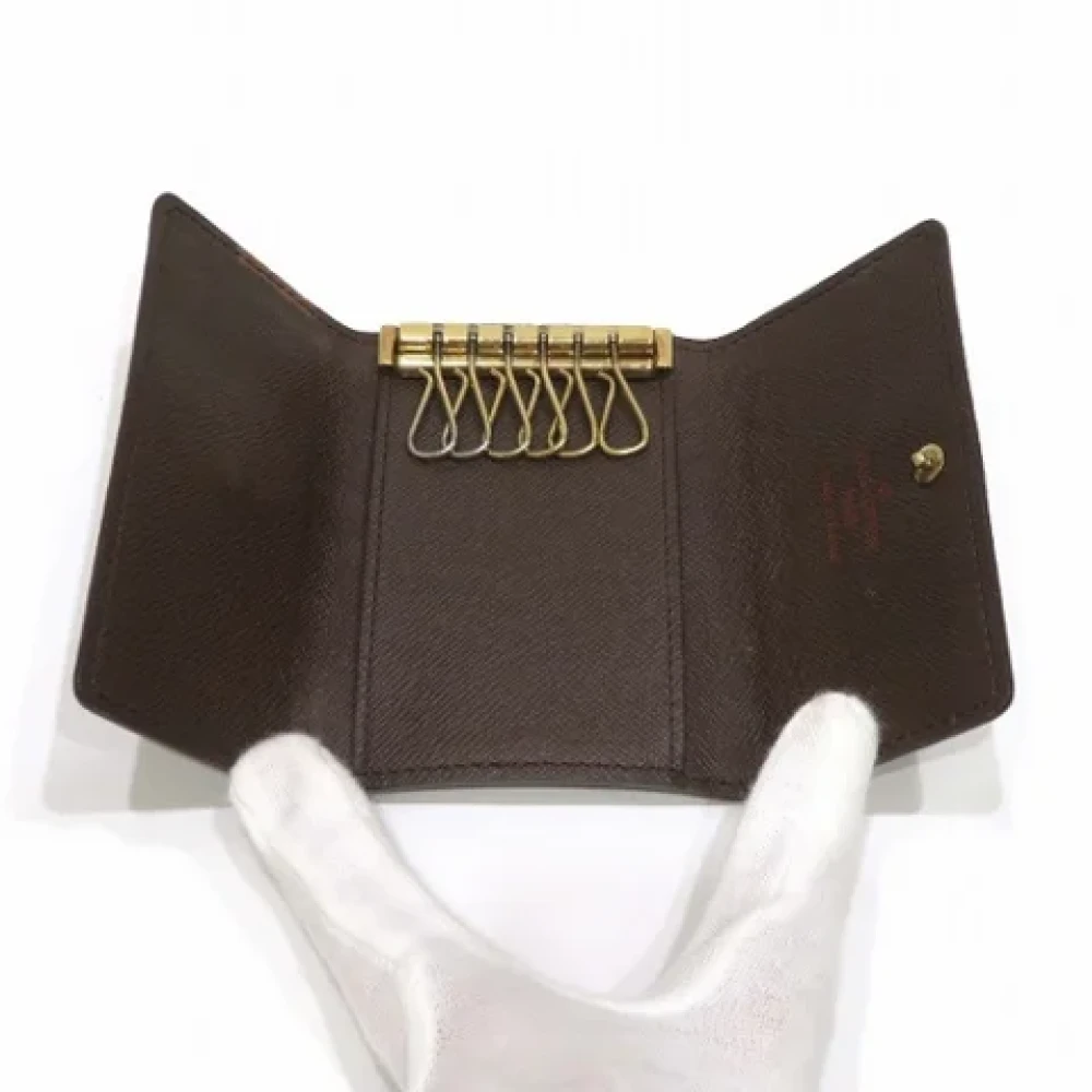 Louis Vuitton Vintage Pre-owned Canvas key-holders Brown Dames