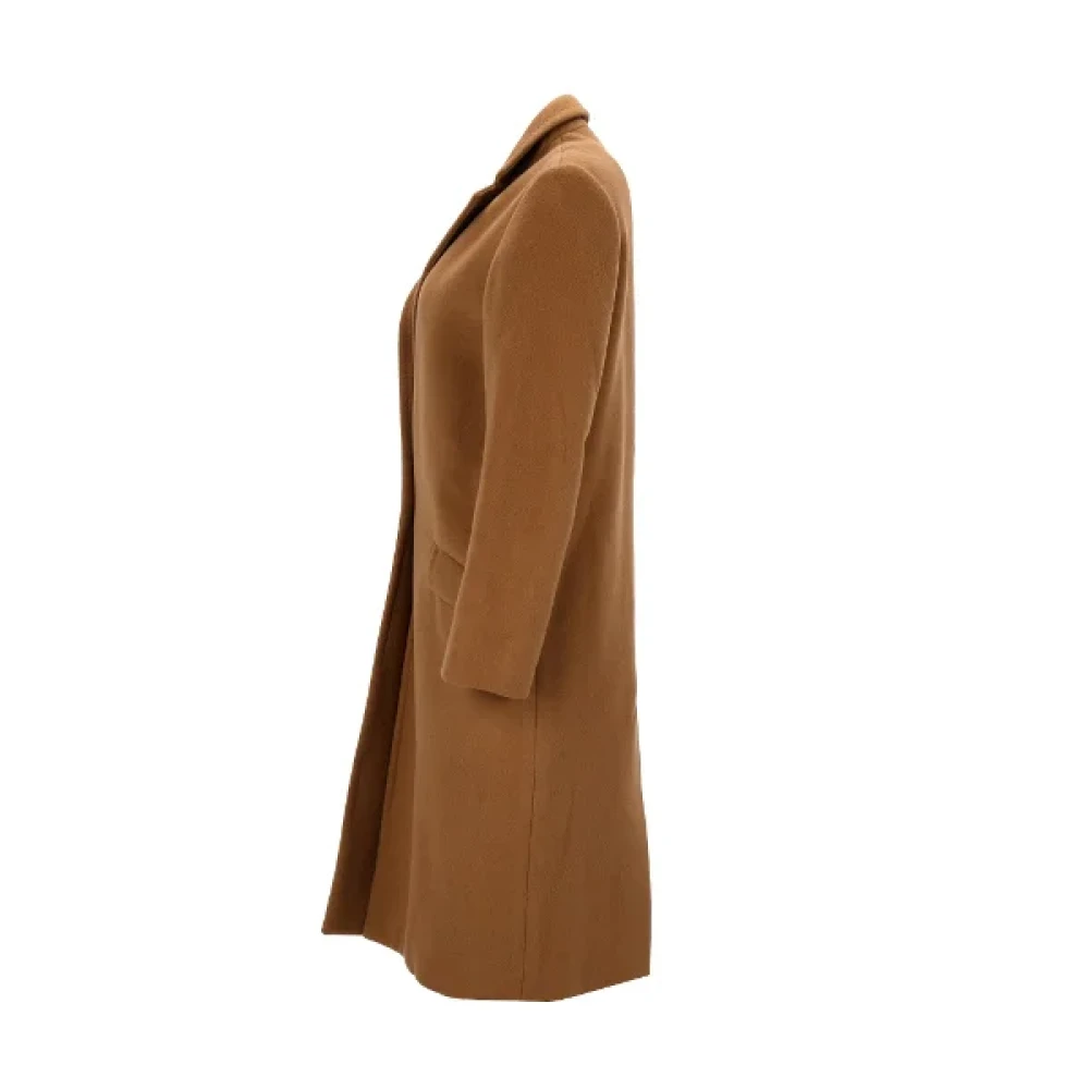 Isabel Marant Pre-owned Wool outerwear Brown Dames