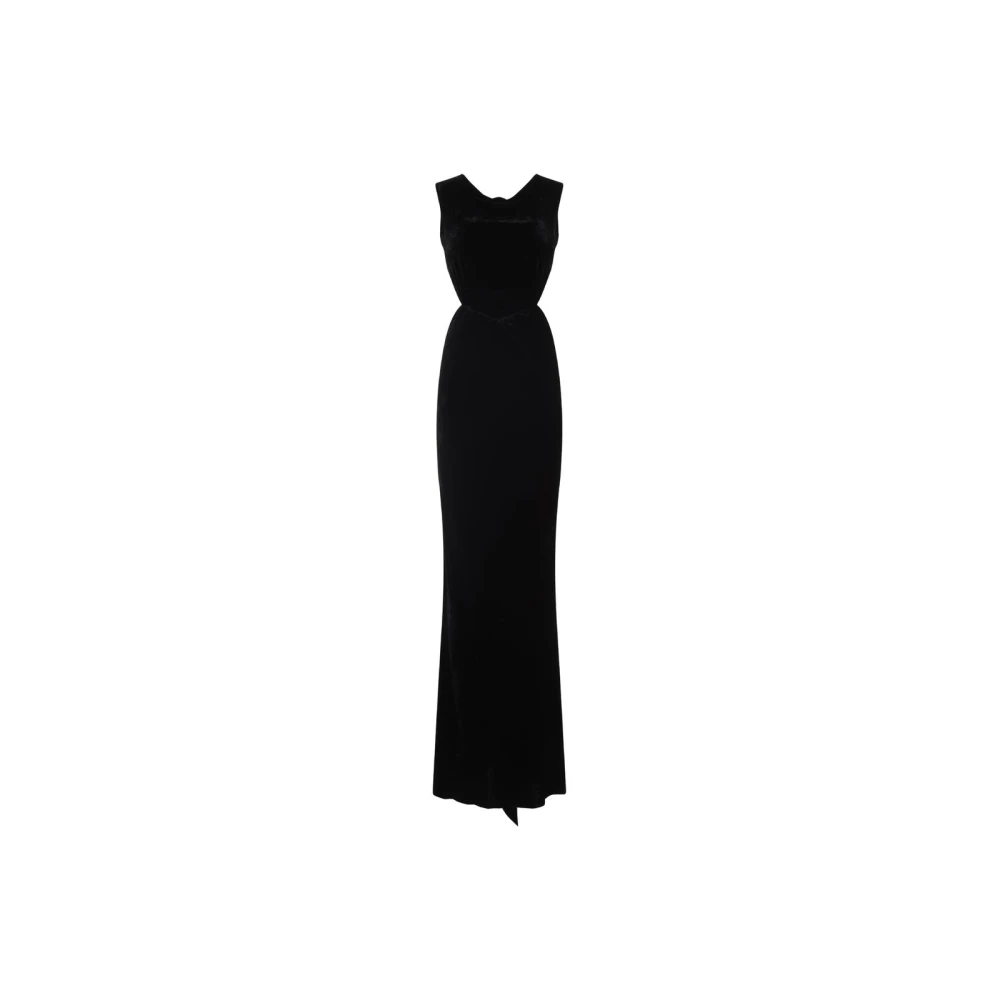 Rick Owens Black Open Back Gown - Female - Gowns - M - Dresses