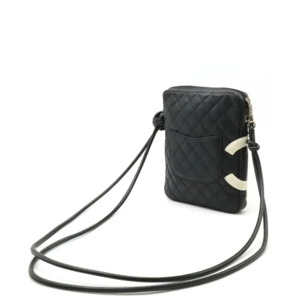 Chanel Vintage Pre-owned Fabric chanel-bags Black Dames