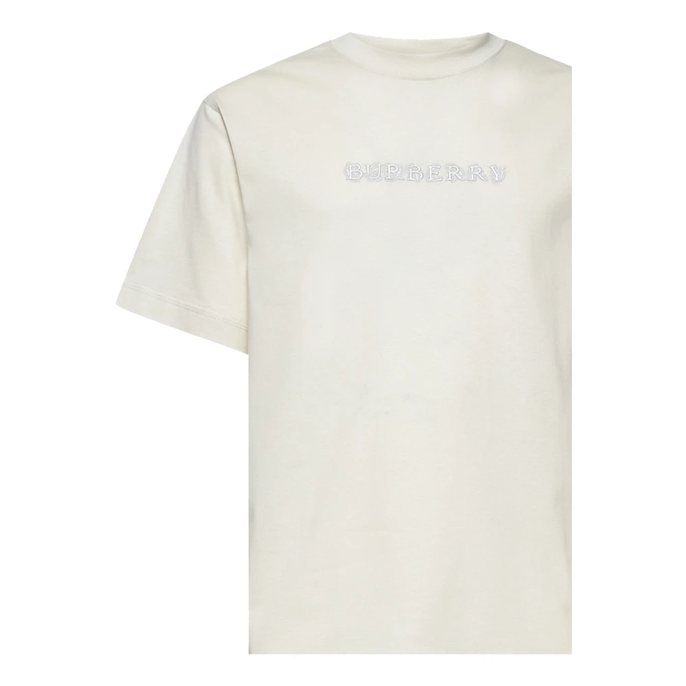 Burberry Stijlvolle T-shirts en Polos White Heren