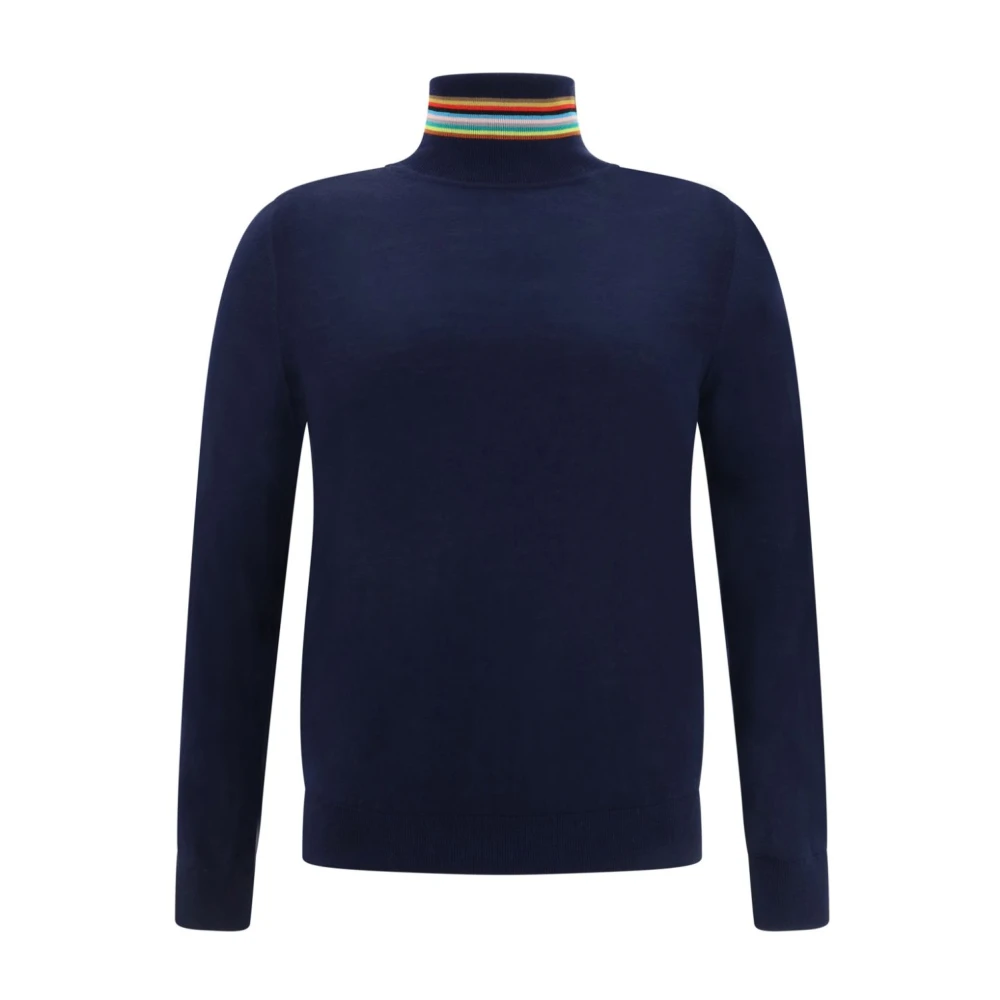 Paul Smith Blauwe Sweaters voor Mannen Blue Heren