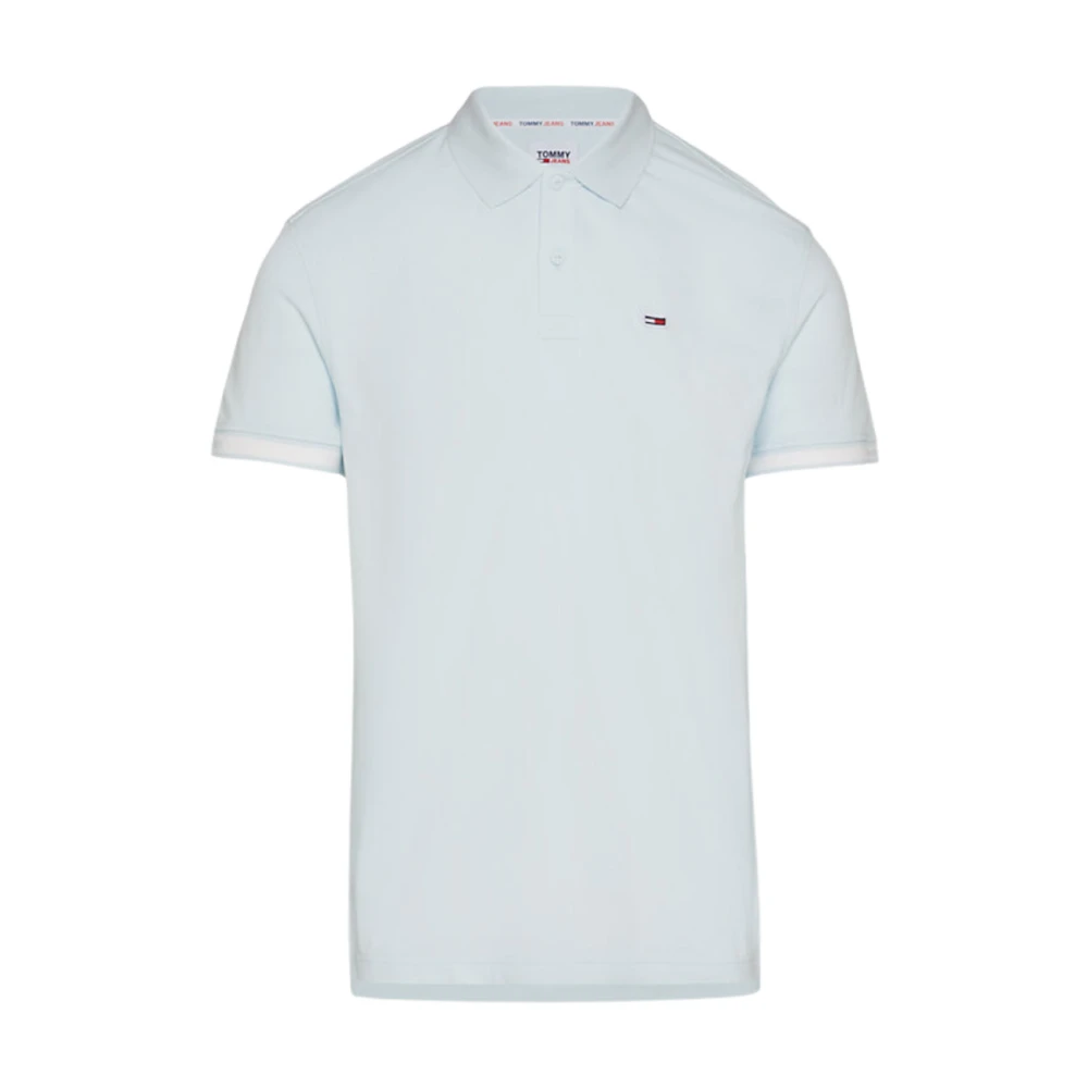 Tommy Jeans Polo Shirts White, Herr