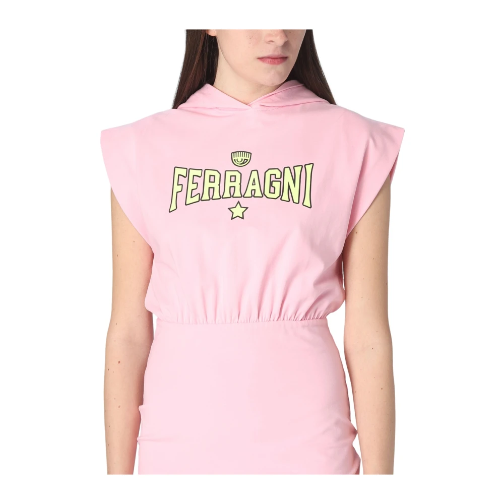 Chiara Ferragni Collection Korte Jurk Pink Dames