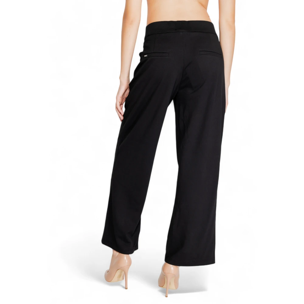Street One Zwarte broek met ritssluiting Herfst Winter Black Dames