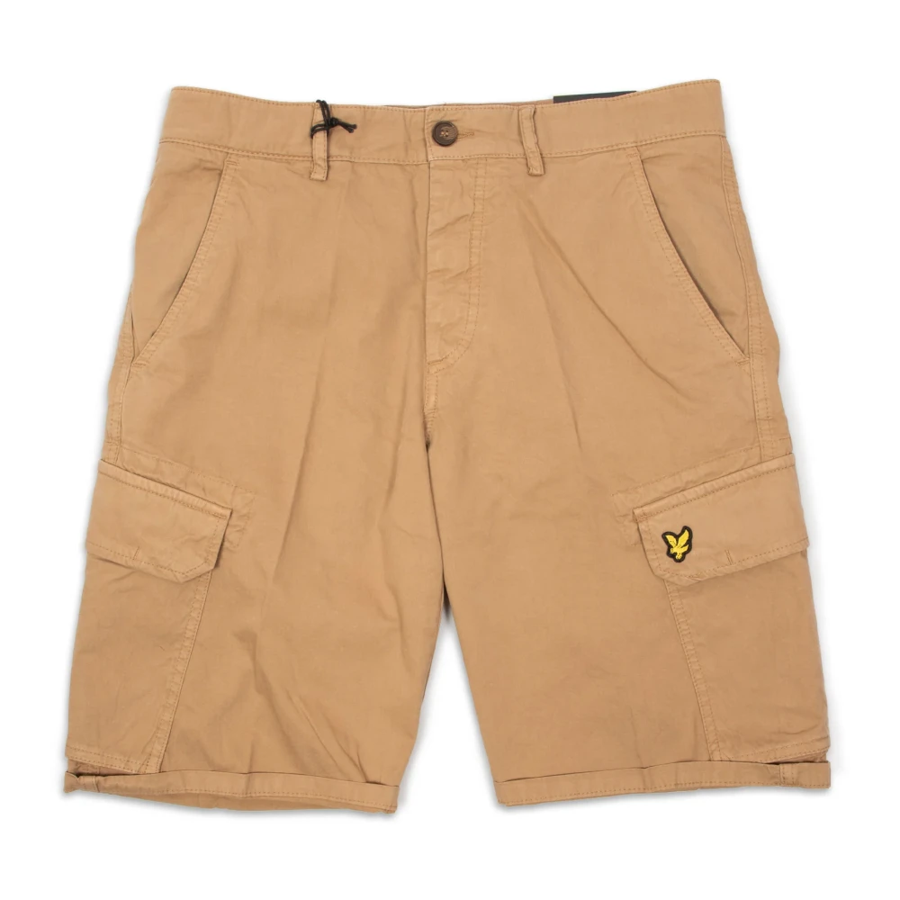 Lyle & Scott Cargo Bermuda Shorts voor Mannen Brown Heren