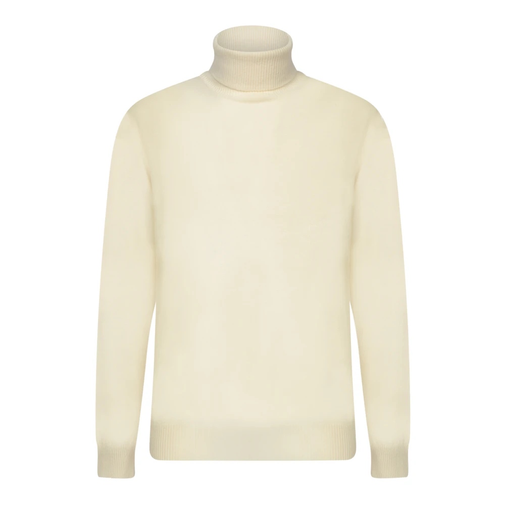 Daniele Fiesoli Witte Gebreide Kleding voor Mannen Aw24 Beige Heren