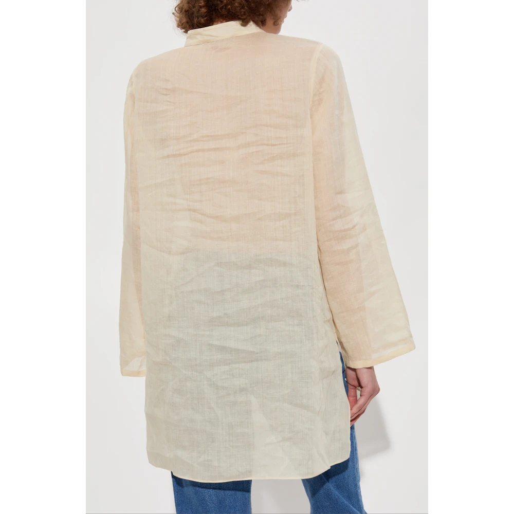 TORY BURCH Lange mouwen top Beige Dames